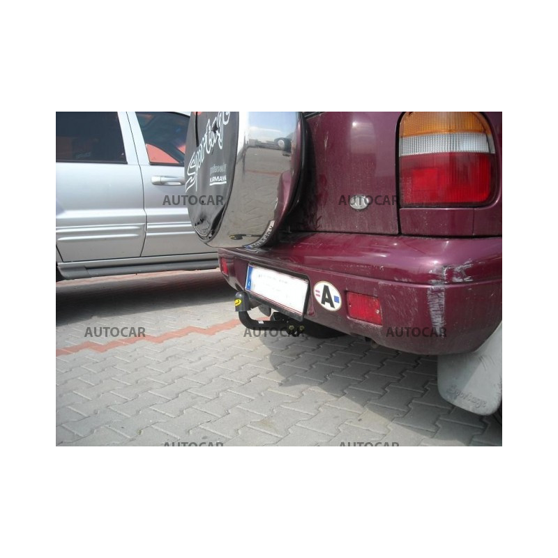 Anhängerkupplung für SPORTAGE - 5-türig, 4WD, (K 00) - manuell–AHK starr - von 1994 bis 2004