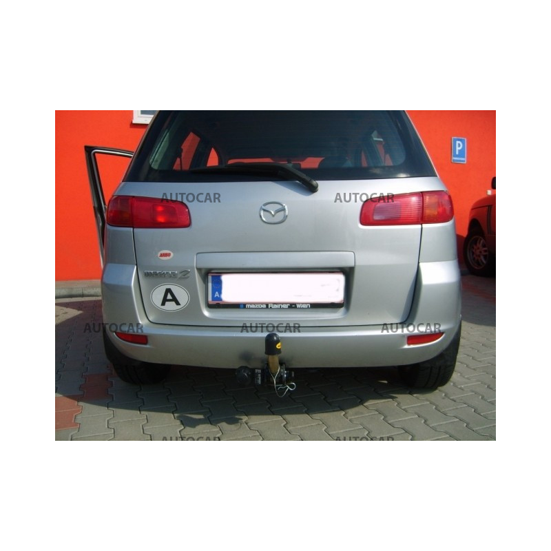 Anhängerkupplung für Mazda 2 - B2W - 3/5 tür. - automat–AHK abnehmbar