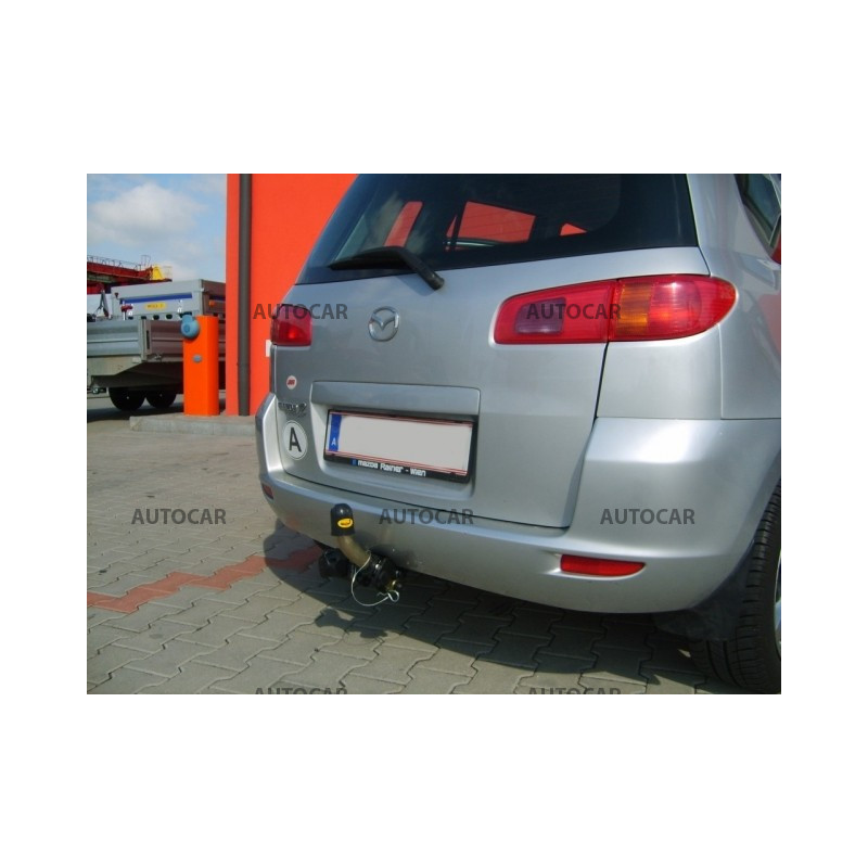 Anhängerkupplung für Mazda 2 - B2W - 3/5 tür. - automat–AHK abnehmbar