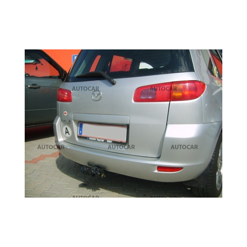 Anhängerkupplung für Mazda 2 - B2W - 3/5 tür. - automat–AHK abnehmbar