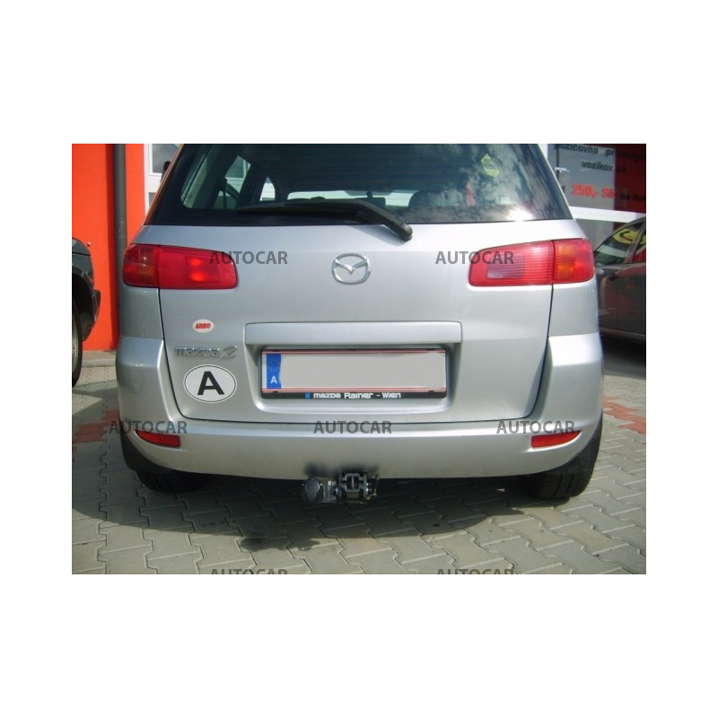 Anhängerkupplung für Mazda 2 - B2W - 3/5 tür. - automat–AHK abnehmbar