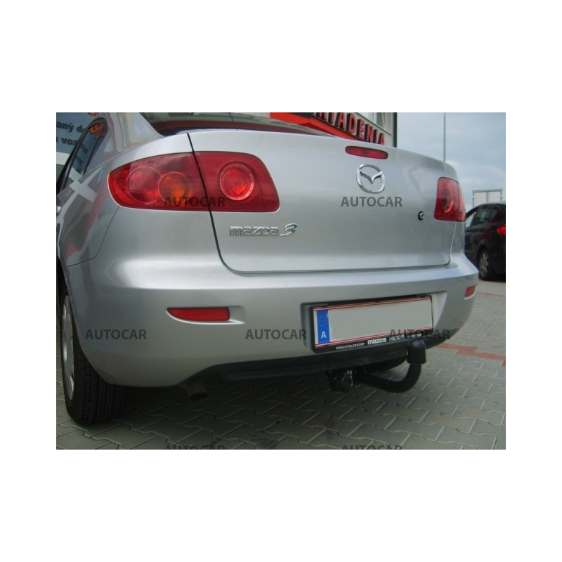 Anhängerkupplung für Mazda 3 - BK12 - 4 tür. - manuall–AHK starr