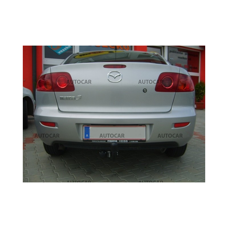 Anhängerkupplung für Mazda 3 - BK12 - 4 tür. - manuall–AHK starr