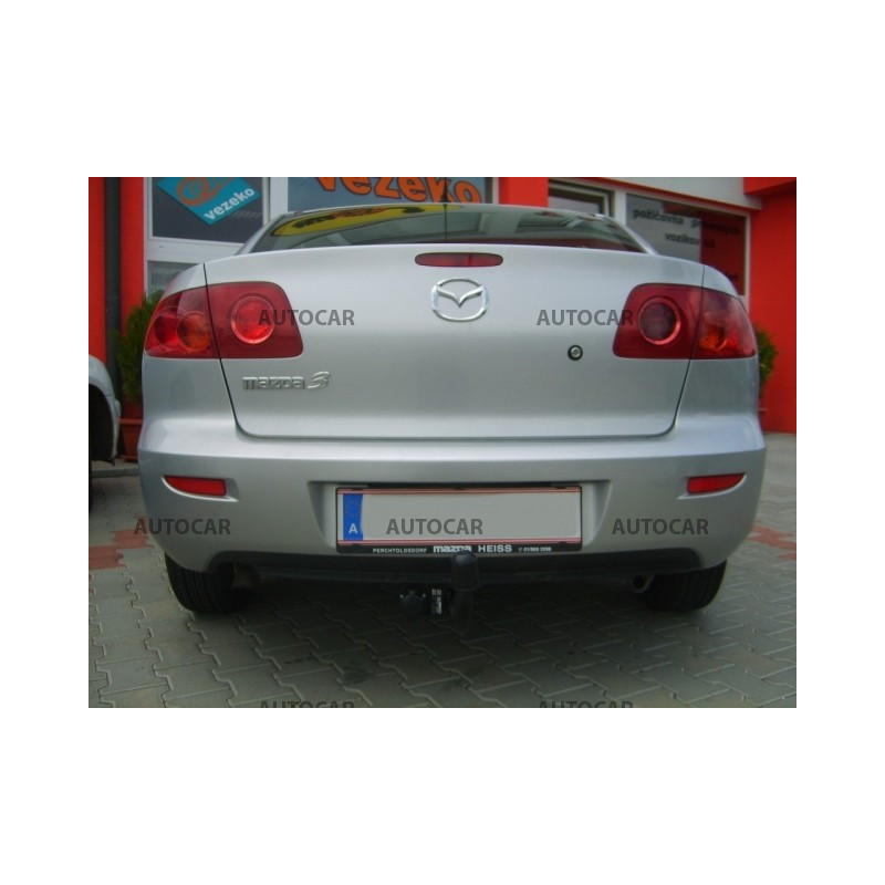 Anhängerkupplung für Mazda 3 - BK12 - 4 tür. - manuall–AHK starr