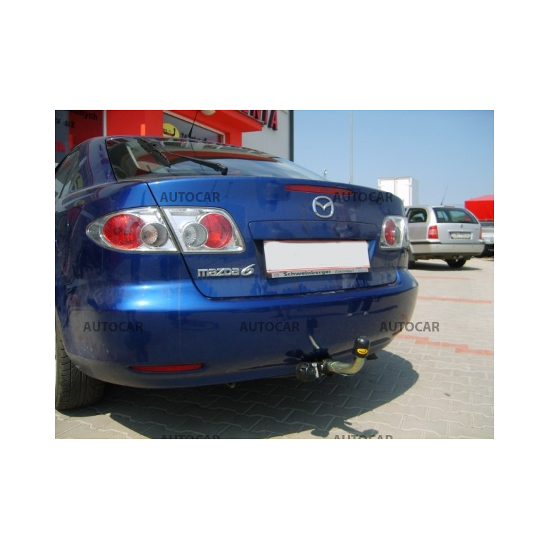Anhängerkupplung für Mazda 6 - GG - 4/5 tür. - automat–AHK abnehmbar