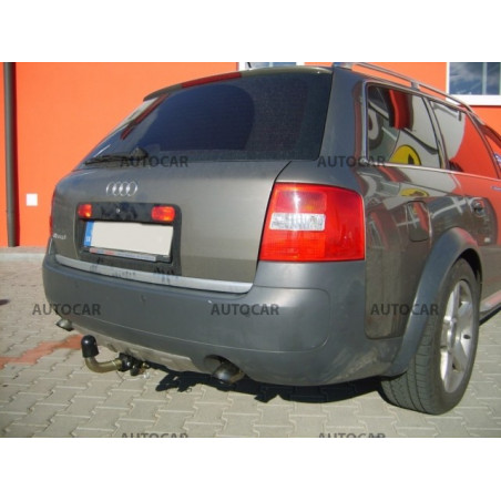 Anhängerkupplung für A 6 Allroad - Avant, Quattro, (4 BH) - automat–AHK abnehmbar - von 2000 bis 2006