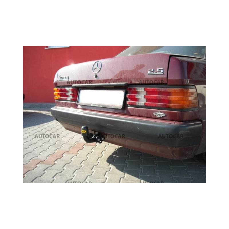 Anhängerkupplung für Mercedes 190 (W201) - manuall–AHK starr