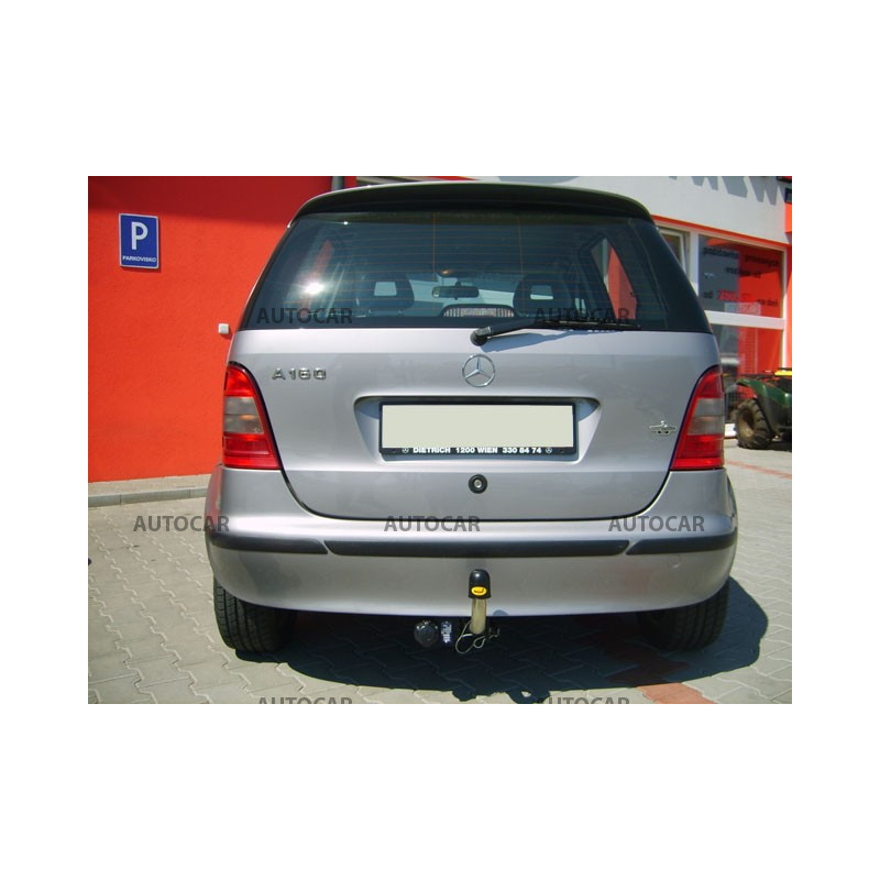 Anhängerkupplung für A - 5 dv W168 - automat–AHK abnehmbar - von 1997/10 bis 2004