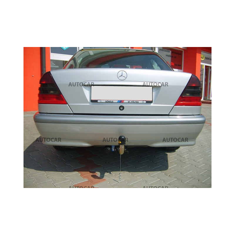 Anhängerkupplung für C - 4-türig Combi, (W 202) - automat–AHK abnehmbar - von 1993 bis 2000