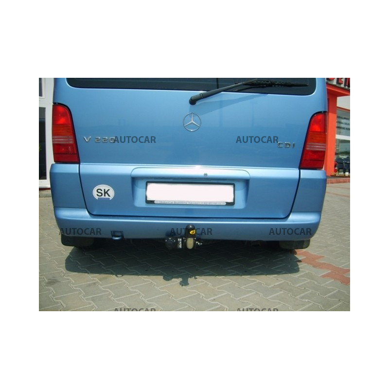 Anhängerkupplung für Mercedes V / VIANO / VITO (W638) - automat–AHK abnehmbar