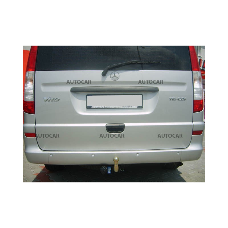 Anhängerkupplung für Mercedes V / VIANO / VITO (W639) - automat–AHK abnehmbar