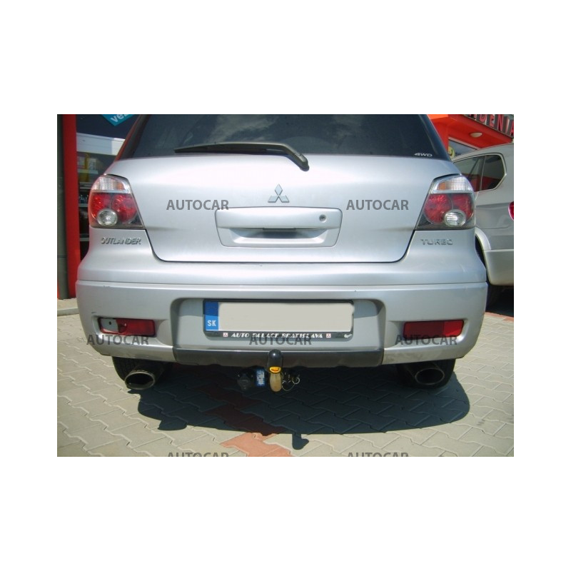 Anhängerkupplung für OUTLANDER - 5-türig - automat–AHK abnehmbar - von 2003/03 bis 2007