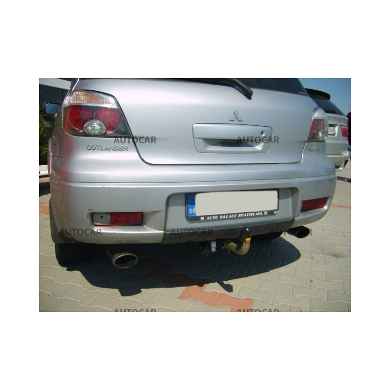 Anhängerkupplung für OUTLANDER - 5-türig - automat–AHK abnehmbar - von 2003/03 bis 2007