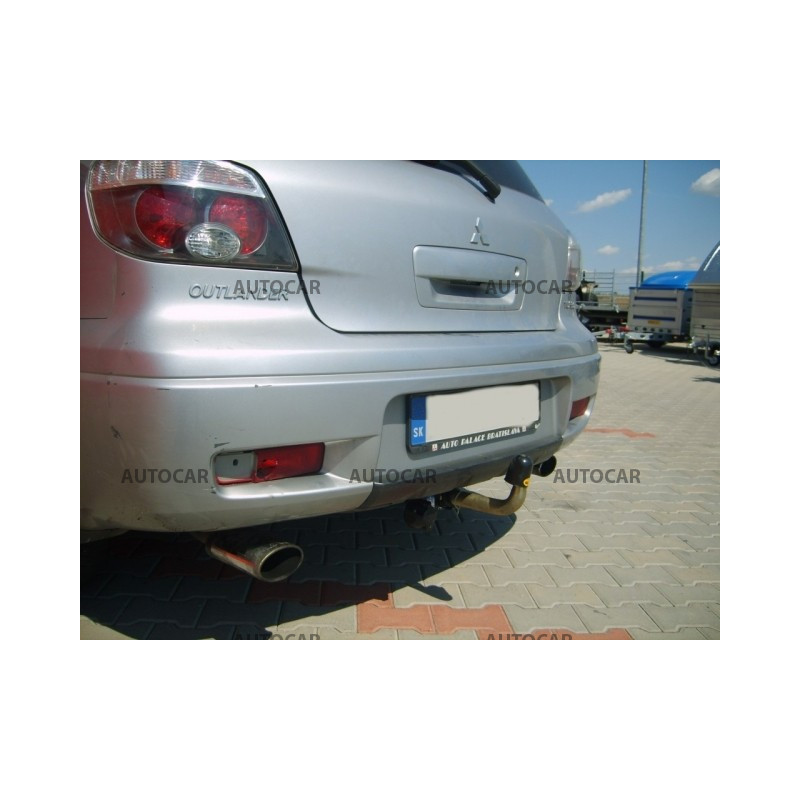 Anhängerkupplung für OUTLANDER - 5-türig - automat–AHK abnehmbar - von 2003/03 bis 2007