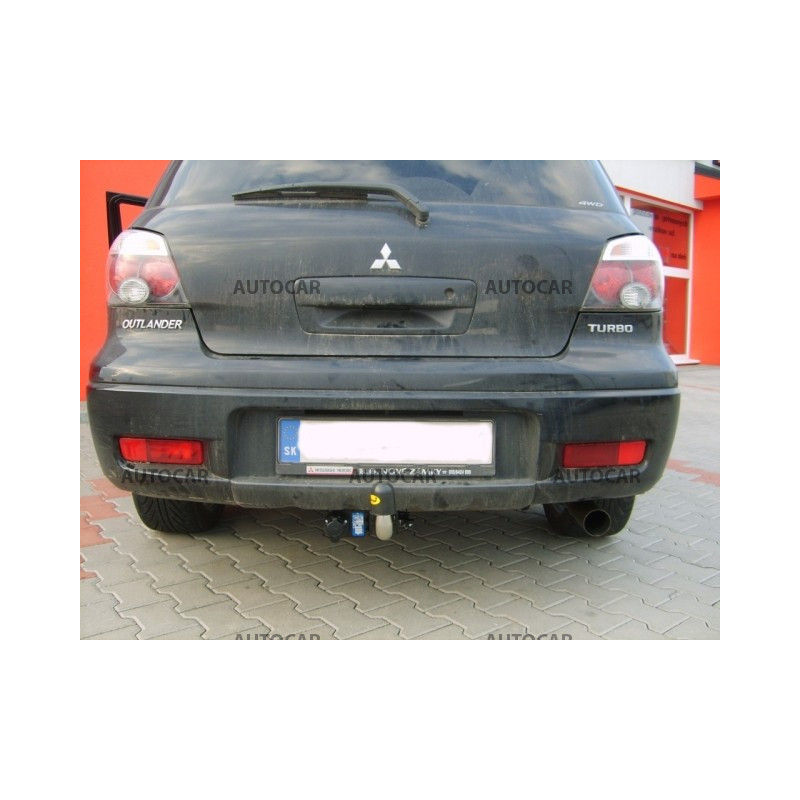 Anhängerkupplung für OUTLANDER - 5-türig - automat–AHK abnehmbar - von 2003/03 bis 2007