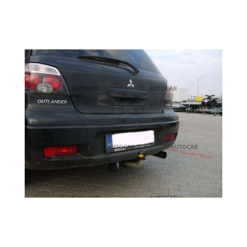 Anhängerkupplung für OUTLANDER - 5-türig - automat–AHK abnehmbar - von 2003/03 bis 2007