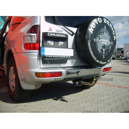Anhängerkupplung für PAJERO - 5-türig ( V60,V70 ) - automat–AHK abnehmbar - von 2000 bis 2006/12 Anhängerkupplung für PAJERO - 5-türig ( V60,V70 ) - automat–AHK abnehmbar - von 2000 bis 2006/12