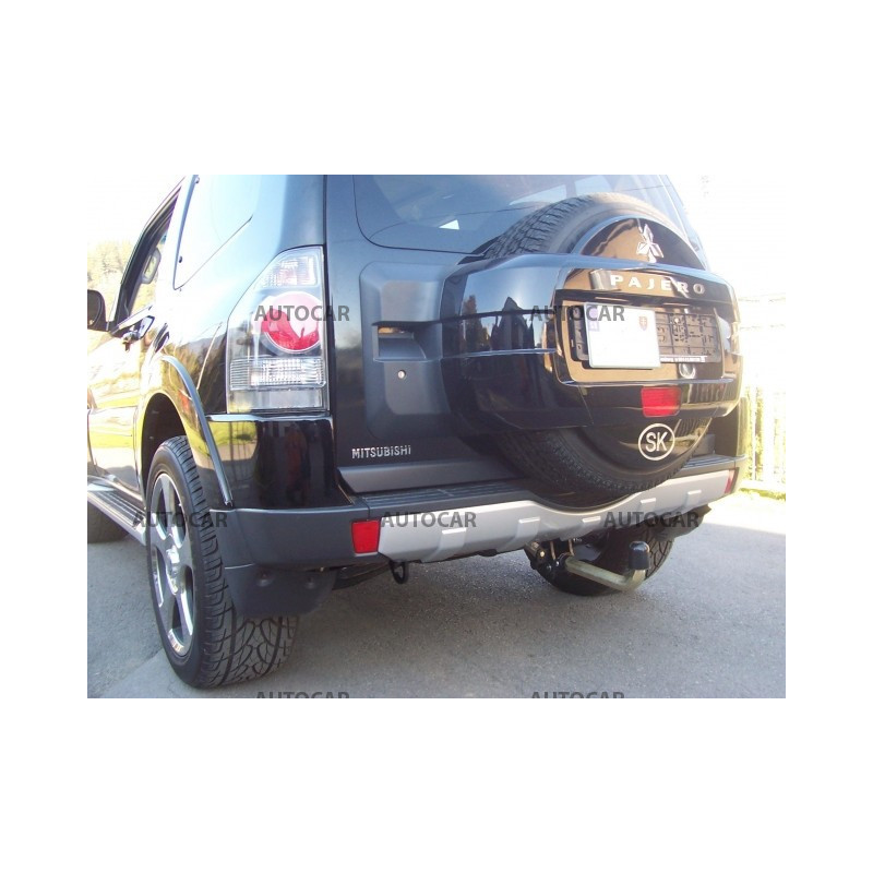 Anhängerkupplung für PAJERO - 3/5-türig - automat–AHK abnehmbar - von 2007