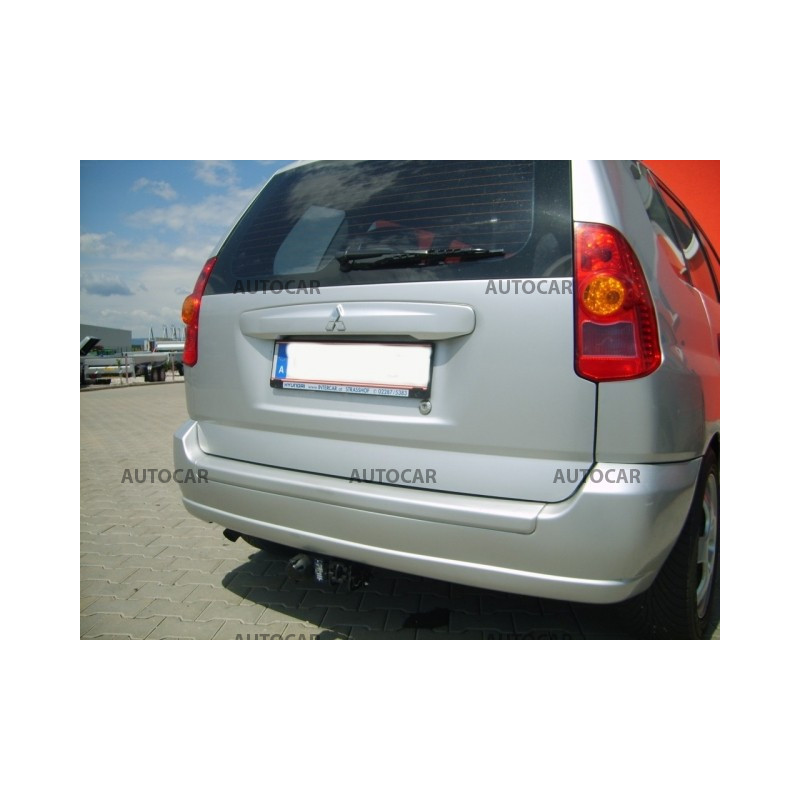 Anhängerkupplung für SPACE STAR - (D 40) - automat–AHK abnehmbar - von 1998