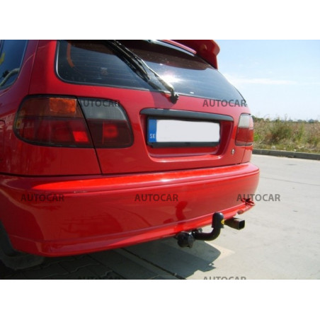 Anhängerkupplung für ALMERA - 3/5-türig(N 15) - manuell–AHK starr - von 1995 bis 2000/02 Anhängerkupplung für ALMERA - 3/5-türig(N 15) - manuell–AHK starr - von 1995 bis 2000/02