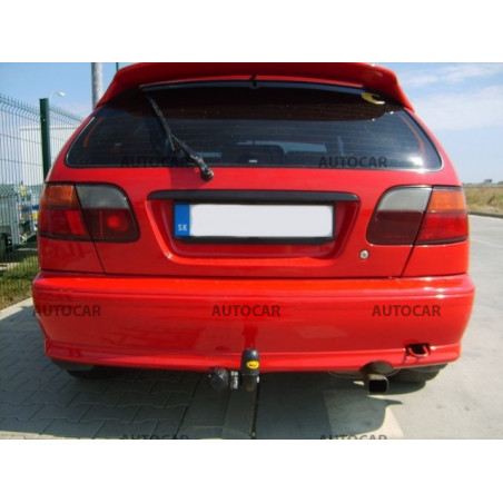 Anhängerkupplung für ALMERA - 3/5-türig(N 15) - manuell–AHK starr - von 1995 bis 2000/02 Anhängerkupplung für ALMERA - 3/5-türig(N 15) - manuell–AHK starr - von 1995 bis 2000/02