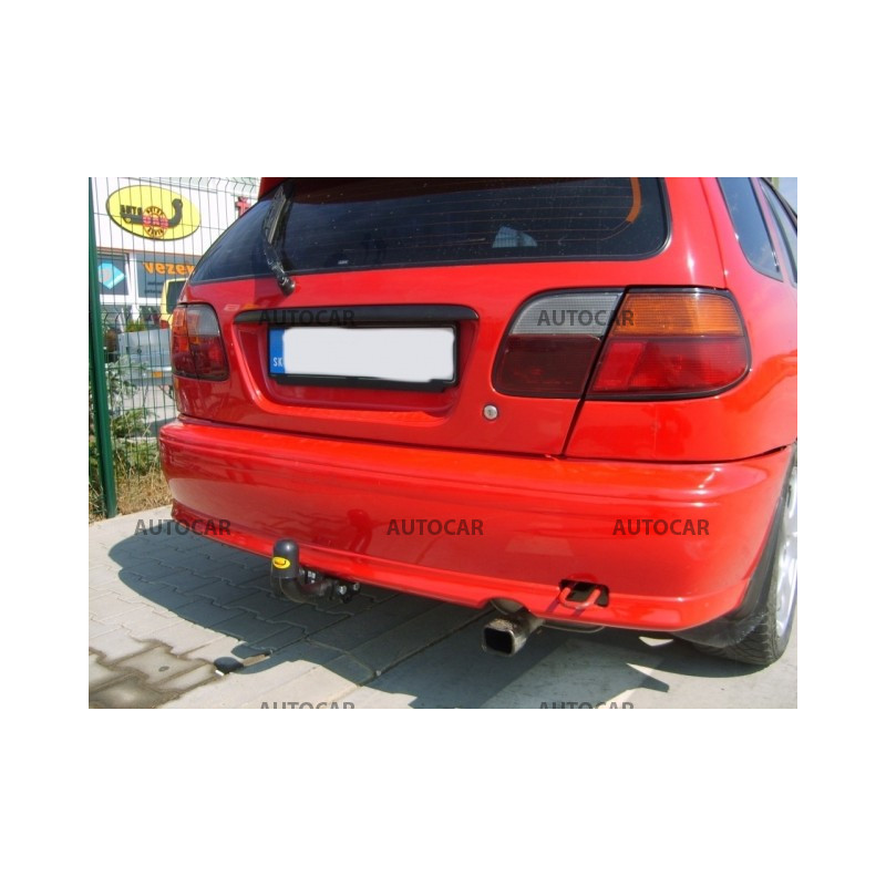 Anhängerkupplung für ALMERA - 3/5-türig(N 15) - manuell–AHK starr - von 1995 bis 2000/02