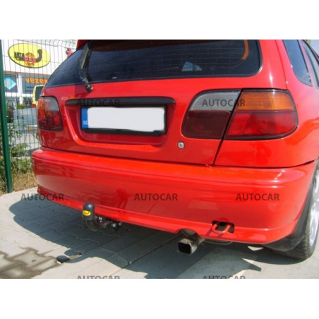 Anhängerkupplung für ALMERA - 3/5-türig(N 15) - manuell–AHK starr - von 1995 bis 2000/02 Anhängerkupplung für ALMERA - 3/5-türig(N 15) - manuell–AHK starr - von 1995 bis 2000/02