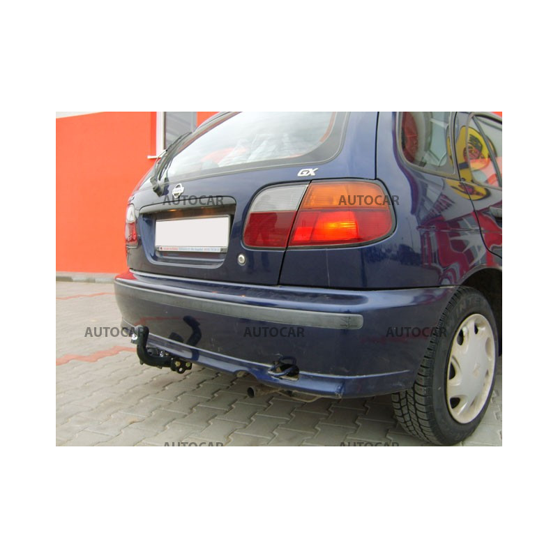 Anhängerkupplung für ALMERA - 3/5-türig(N 15) - manuell–AHK starr - von 1995 bis 2000/02