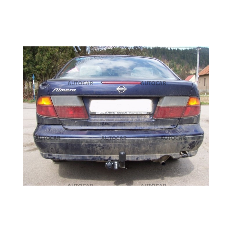 Anhängerkupplung für ALMERA - 4-türig,(N 15) - manuell–AHK starr - von 1995 bis 2000/02