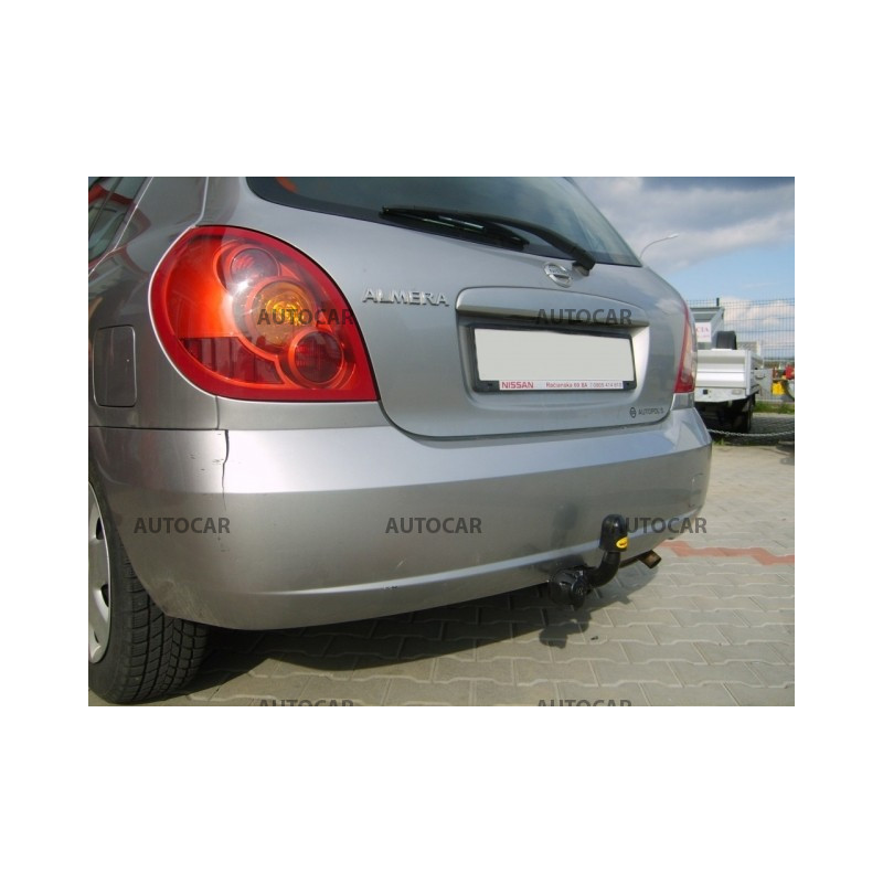 Anhängerkupplung für ALMERA - 3/5-türig,(N16) - manuell–AHK starr - von 2000/03 bis 2006