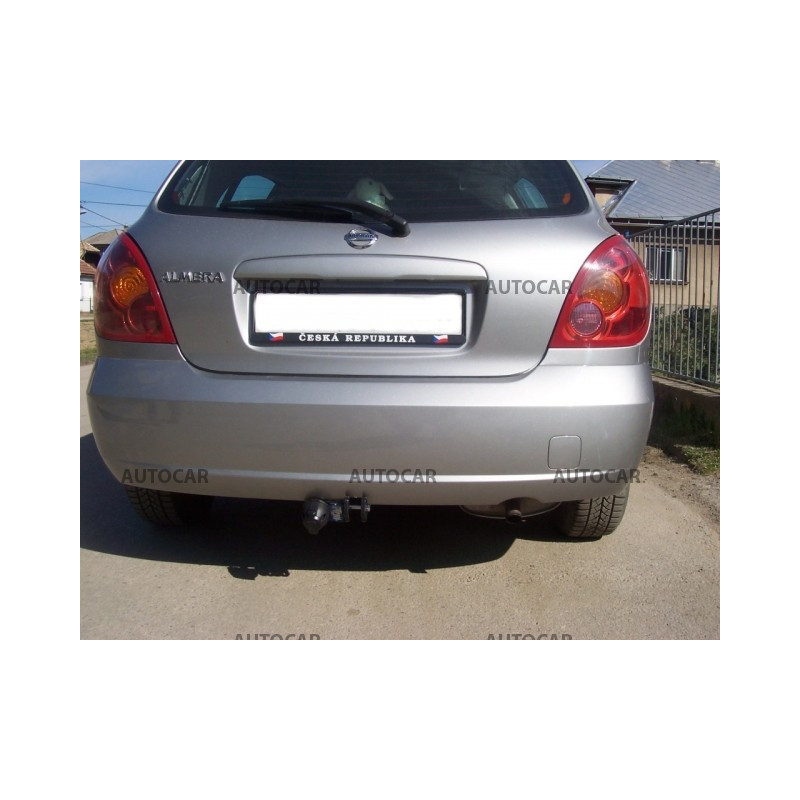 Anhängerkupplung für ALMERA - 3/5-türig,(N16) - manuell–AHK starr - von 2000/03 bis 2006