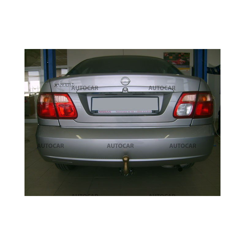 Anhängerkupplung für ALMERA - 4-türig(N16) - automat–AHK abnehmbar - von 2000/03 bis 2006