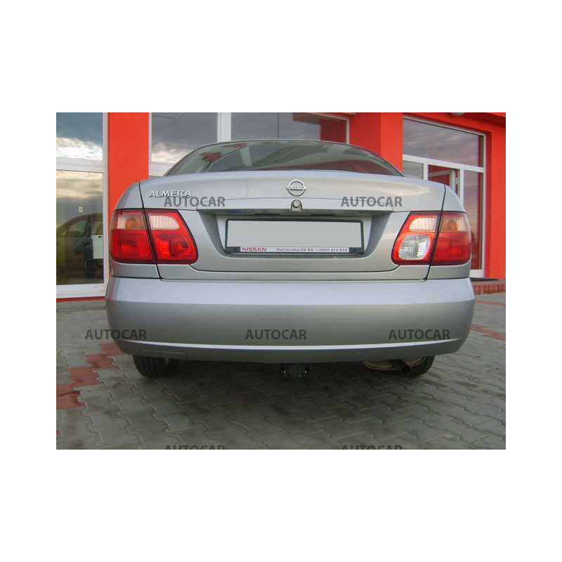 Anhängerkupplung für ALMERA - 4-türig(N16) - automat–AHK abnehmbar - von 2000/03 bis 2006