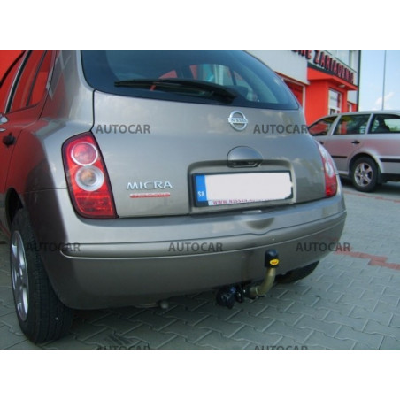 Anhängerkupplung für MICRA - 3/5-türig(K 12) - automat–AHK abnehmbar - von 2003/02 Anhängerkupplung für MICRA - 3/5-türig(K 12) - automat–AHK abnehmbar - von 2003/02
