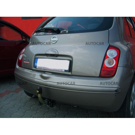 Anhängerkupplung für MICRA - 3/5-türig(K 12) - automat–AHK abnehmbar - von 2003/02 Anhängerkupplung für MICRA - 3/5-türig(K 12) - automat–AHK abnehmbar - von 2003/02