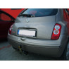 Anhängerkupplung für MICRA - 3/5-türig(K 12) - automat–AHK abnehmbar - von 2003/02 Anhängerkupplung für MICRA - 3/5-türig(K 12) - automat–AHK abnehmbar - von 2003/02
