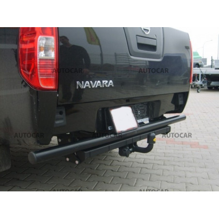 Anhängerkupplung für NAVARA - rúrkový nárazník , ( D 40 ) - manuell–AHK starr - von 2006 Anhängerkupplung für NAVARA - rúrkový nárazník , ( D 40 ) - manuell–AHK starr - von 2006