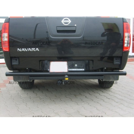 Anhängerkupplung für NAVARA - rúrkový nárazník , ( D 40 ) - manuell–AHK starr - von 2006 Anhängerkupplung für NAVARA - rúrkový nárazník , ( D 40 ) - manuell–AHK starr - von 2006