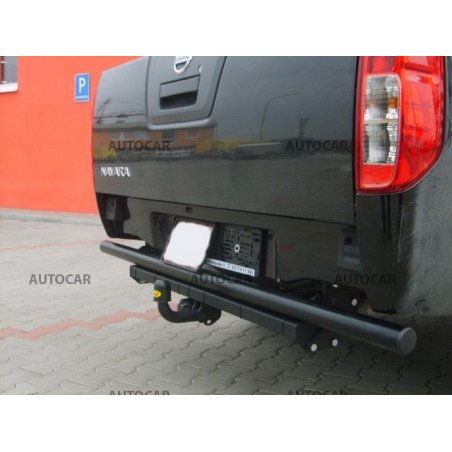 Anhängerkupplung für NAVARA - rúrkový nárazník , ( D 40 ) - manuell–AHK starr - von 2006 Anhängerkupplung für NAVARA - rúrkový nárazník , ( D 40 ) - manuell–AHK starr - von 2006