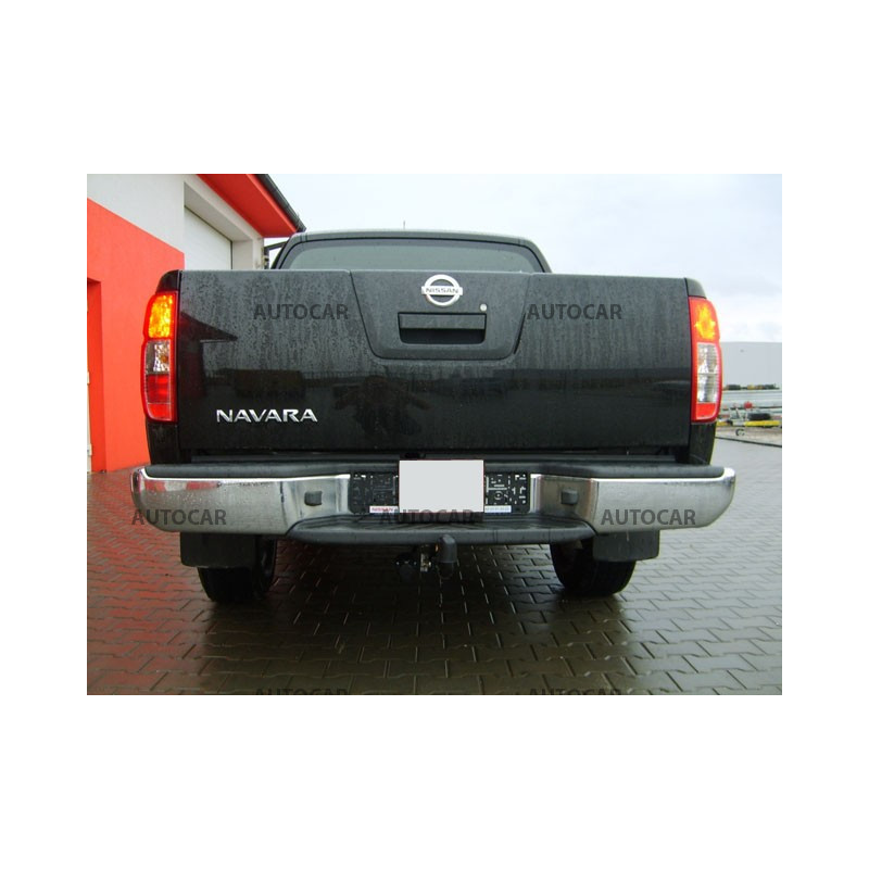 Anhängerkupplung für NAVARA - so schodíkom, ( D 40 ) - manuell–AHK starr - von 2006