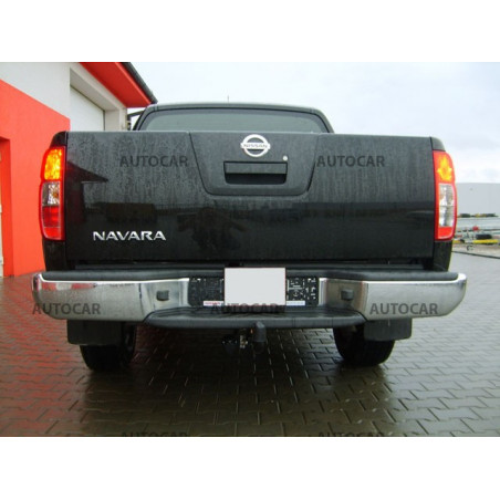 Anhängerkupplung für NAVARA - so schodíkom, ( D 40 ) - manuell–AHK starr - von 2006 Anhängerkupplung für NAVARA - so schodíkom, ( D 40 ) - manuell–AHK starr - von 2006