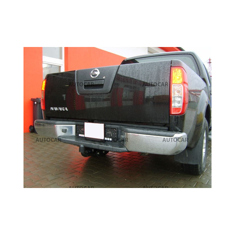 Anhängerkupplung für NAVARA - so schodíkom, ( D 40 ) - manuell–AHK starr - von 2006