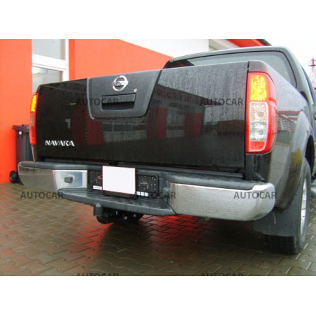 Anhängerkupplung für NAVARA - so schodíkom, ( D 40 ) - manuell–AHK starr - von 2006 Anhängerkupplung für NAVARA - so schodíkom, ( D 40 ) - manuell–AHK starr - von 2006