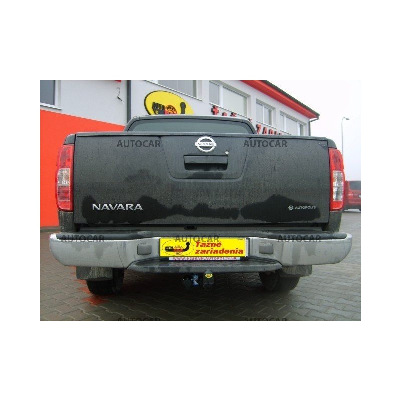 Anhängerkupplung für NAVARA - so schodíkom, ( D 40 ) - manuell–AHK starr - von 2006