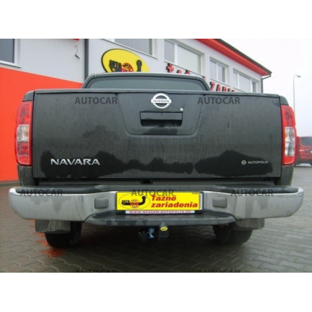 Anhängerkupplung für NAVARA - so schodíkom, ( D 40 ) - manuell–AHK starr - von 2006 Anhängerkupplung für NAVARA - so schodíkom, ( D 40 ) - manuell–AHK starr - von 2006