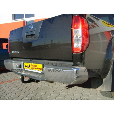 Anhängerkupplung für NAVARA - so schodíkom, ( D 40 ) - manuell–AHK starr - von 2006 Anhängerkupplung für NAVARA - so schodíkom, ( D 40 ) - manuell–AHK starr - von 2006