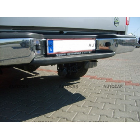 Anhängerkupplung für NAVARA - so schodíkom, ( D 40 ) - automat–AHK abnehmbar - von 2006 Anhängerkupplung für NAVARA - so schodíkom, ( D 40 ) - automat–AHK abnehmbar - von 2006