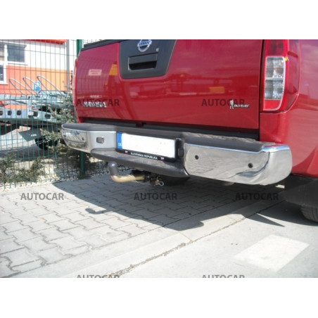 Anhängerkupplung für NAVARA - so schodíkom, ( D 40 ) - automat–AHK abnehmbar - von 2006 Anhängerkupplung für NAVARA - so schodíkom, ( D 40 ) - automat–AHK abnehmbar - von 2006