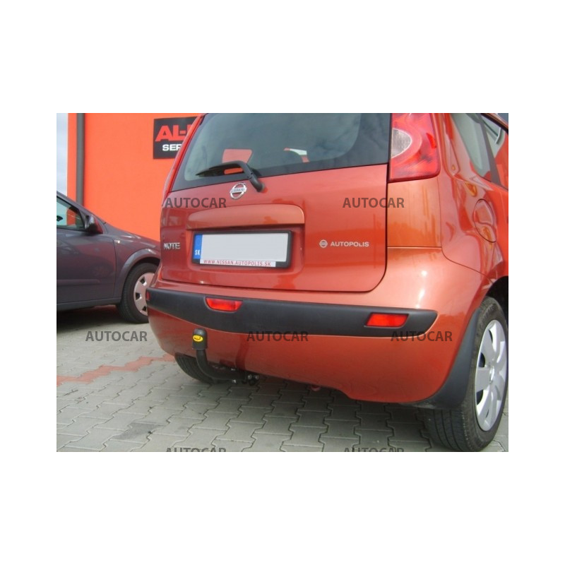 Anhängerkupplung für NOTE - ( E 11 ) - manuell–AHK starr - von 2006