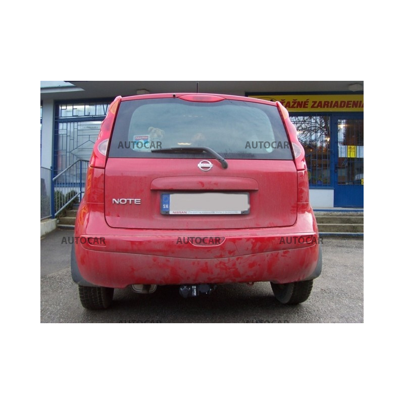 Anhängerkupplung für NOTE - ( E 11 ) - automat–AHK abnehmbar - von 2006